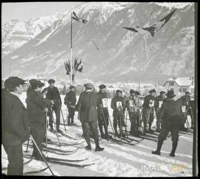 Skieurs (Chamonix)